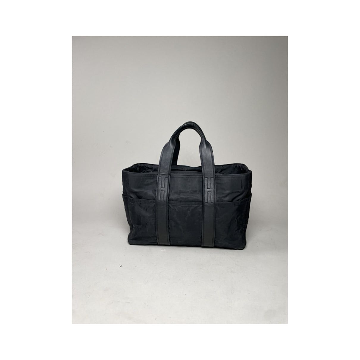 Other Hermès Black Polyester Handbag Size ONE SIZE - 3 Thumbnail