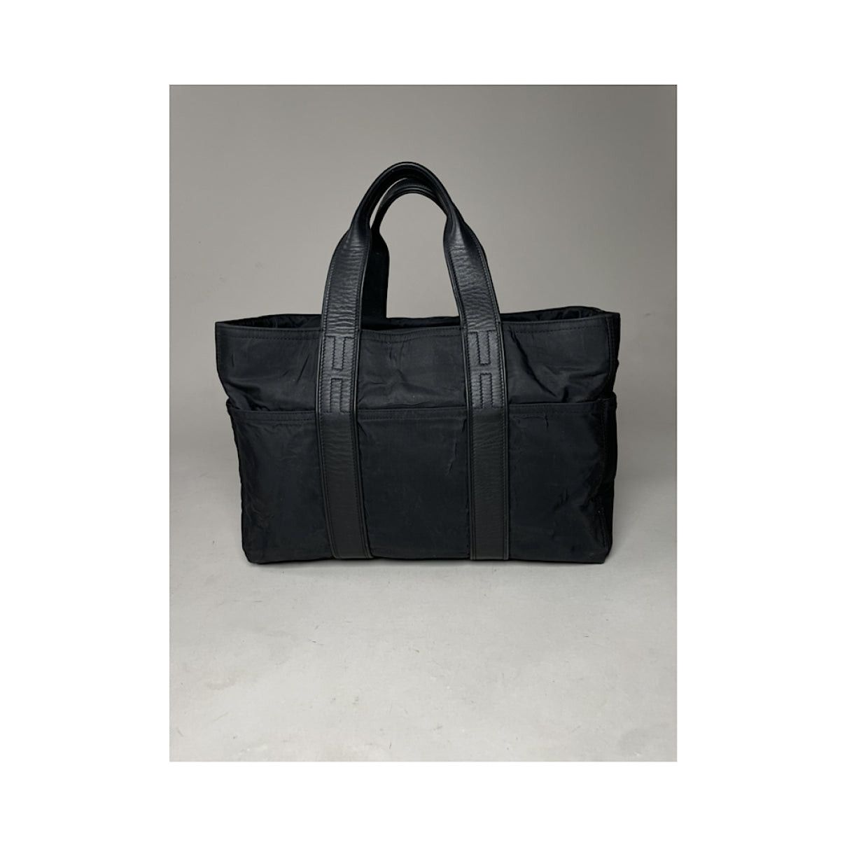 Other Hermès Black Polyester Handbag Size ONE SIZE - 5 Thumbnail
