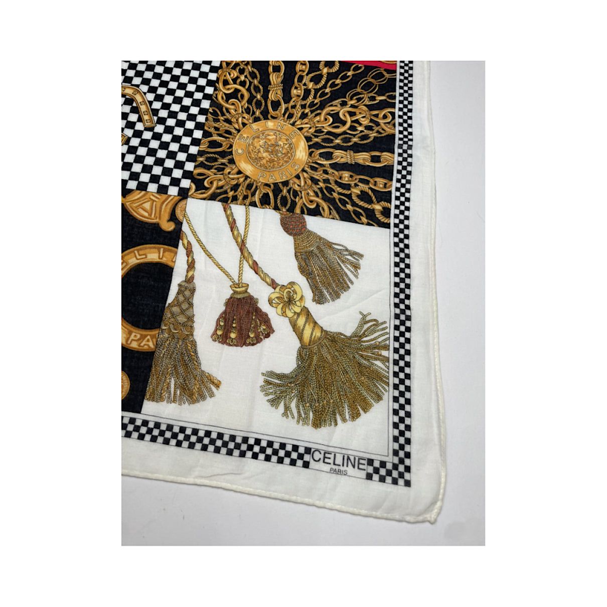 Celine Multicolour Silk Silk Handkerchief Size ONE SIZE - 2 Thumbnail
