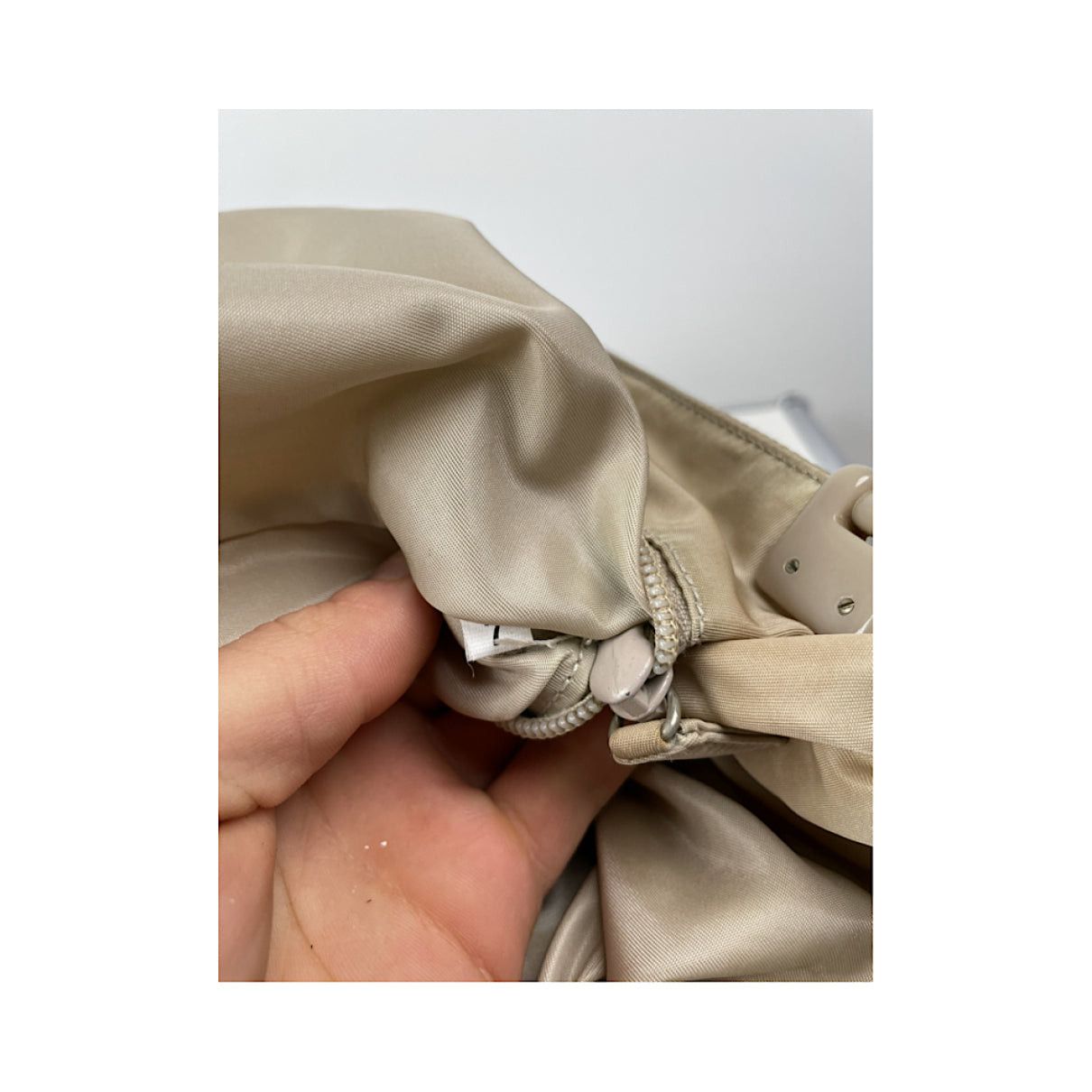 Prada Tessuto city Beige Polyester Handbag Size ONE SIZE - 2 Thumbnail