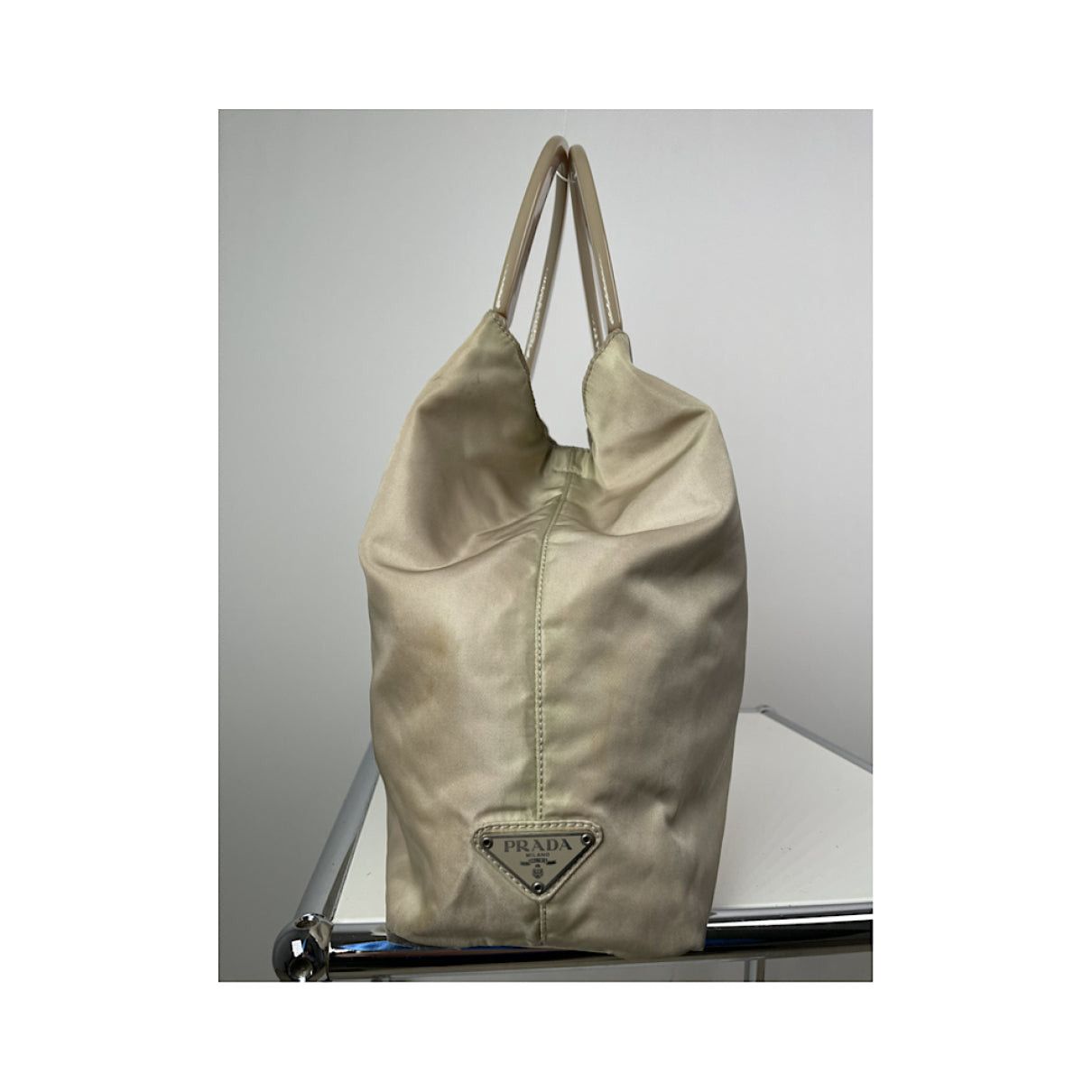 Prada Tessuto city Beige Polyester Handbag Size ONE SIZE - 3 Thumbnail