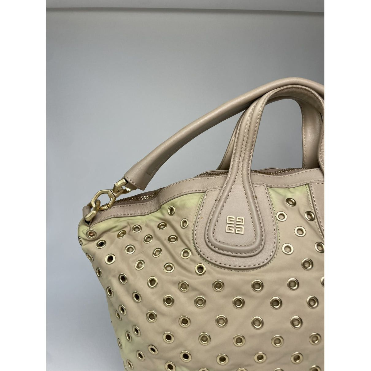 Givenchy Nightingale Beige Leather Travel Bag Size ONE SIZE - 4 Thumbnail