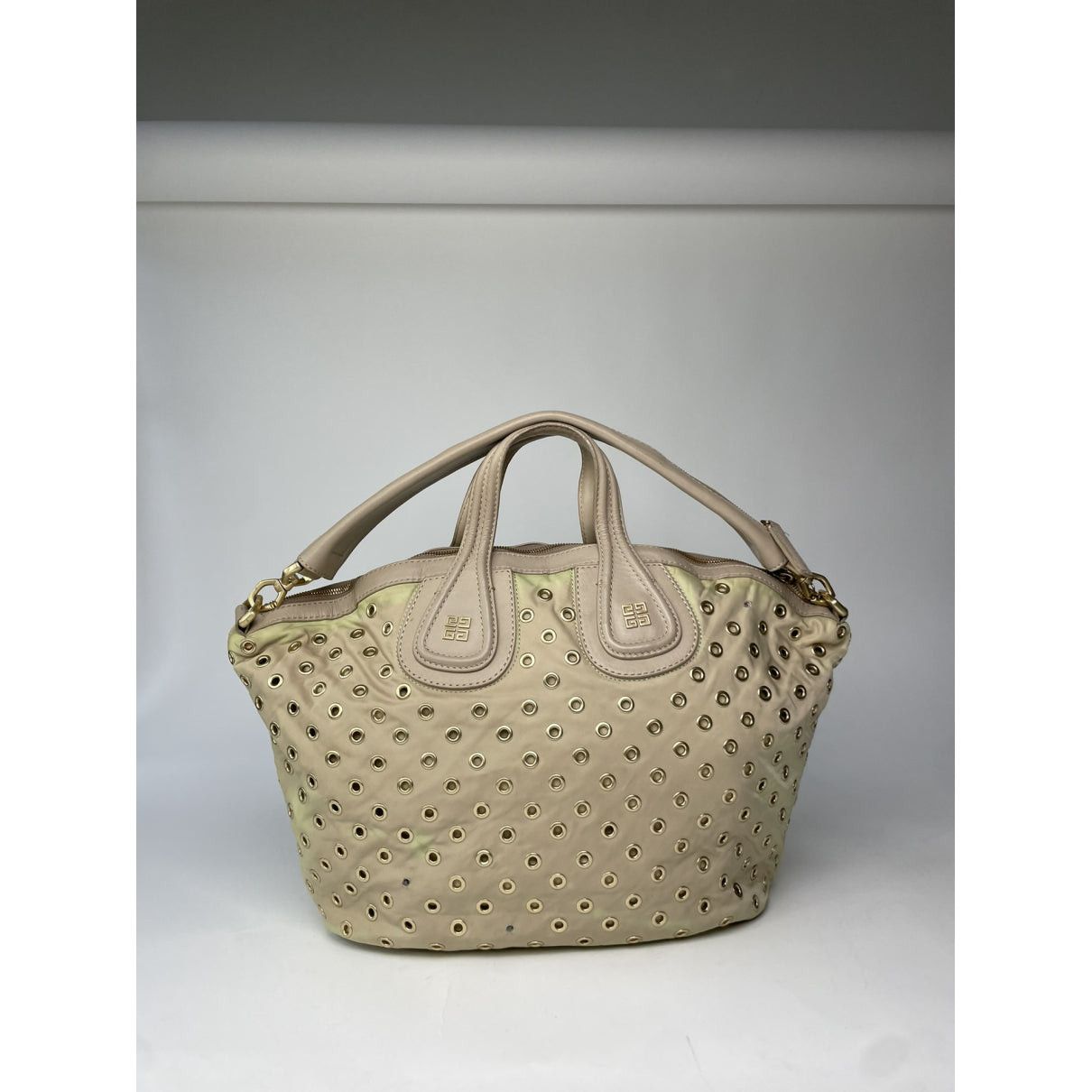 Givenchy Nightingale Beige Leather Travel Bag Size ONE SIZE - 5 Thumbnail