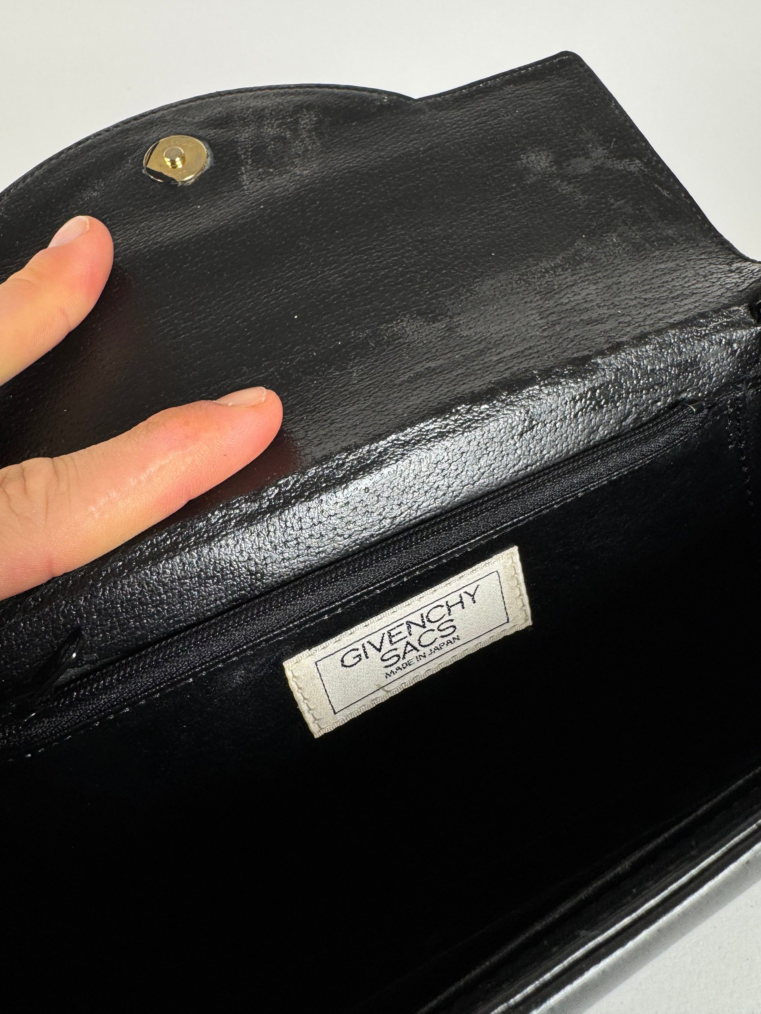 Givenchy Vintage 4G Leather Bag Black Size ONE SIZE - 3 Thumbnail
