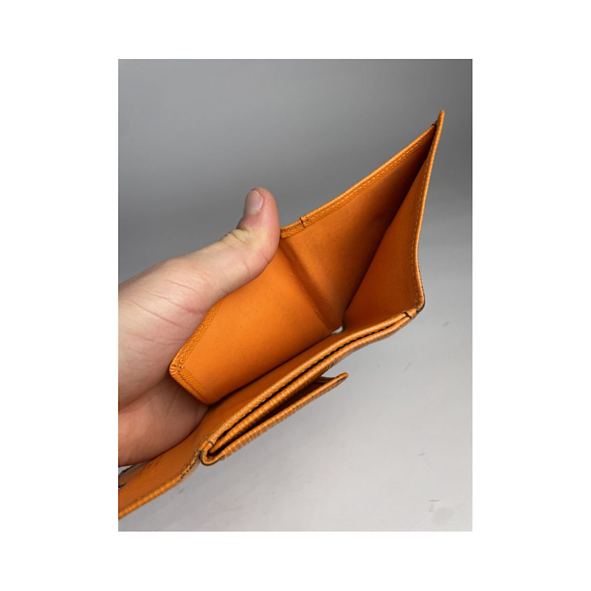 Louis Vuitton Twist Orange Leather Wallet Size ONE SIZE - 4 Thumbnail
