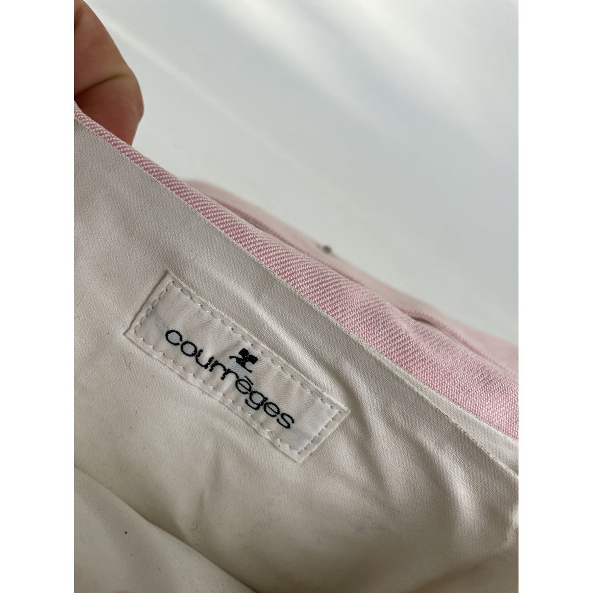 Courreges Courrèges Pink Cotton Wallet Size ONE SIZE - 4 Thumbnail