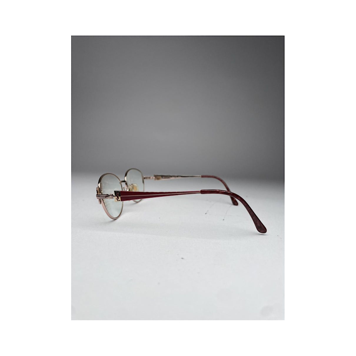 Yves Saint Laurent Gold Metal Sunglasses Size ONE SIZE - 3 Thumbnail