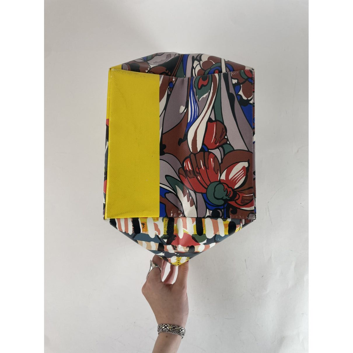 Marni Multicolour Vegan Leather Handbag Size ONE SIZE - 2 Thumbnail