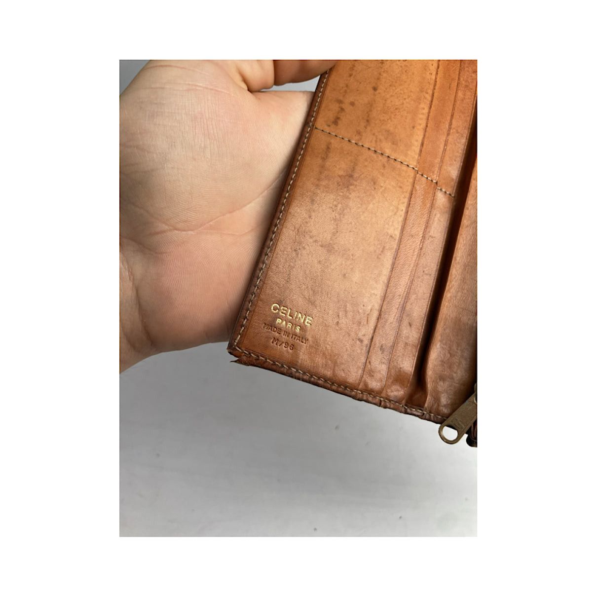 Celine Brown Leather Purse Size ONE SIZE - 4 Thumbnail