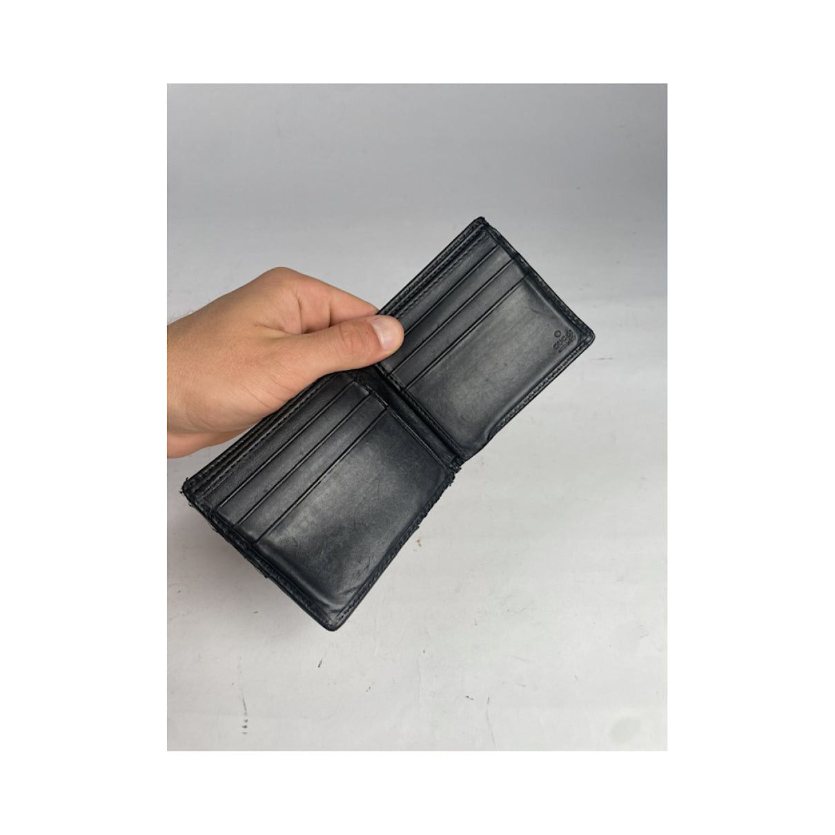 Gucci GG Blooms Black Leather Wallet Size ONE SIZE - 4 Thumbnail