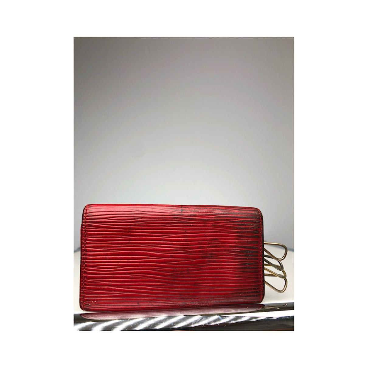 Louis Vuitton Dauphine Red Leather Purse Size ONE SIZE - 4 Thumbnail