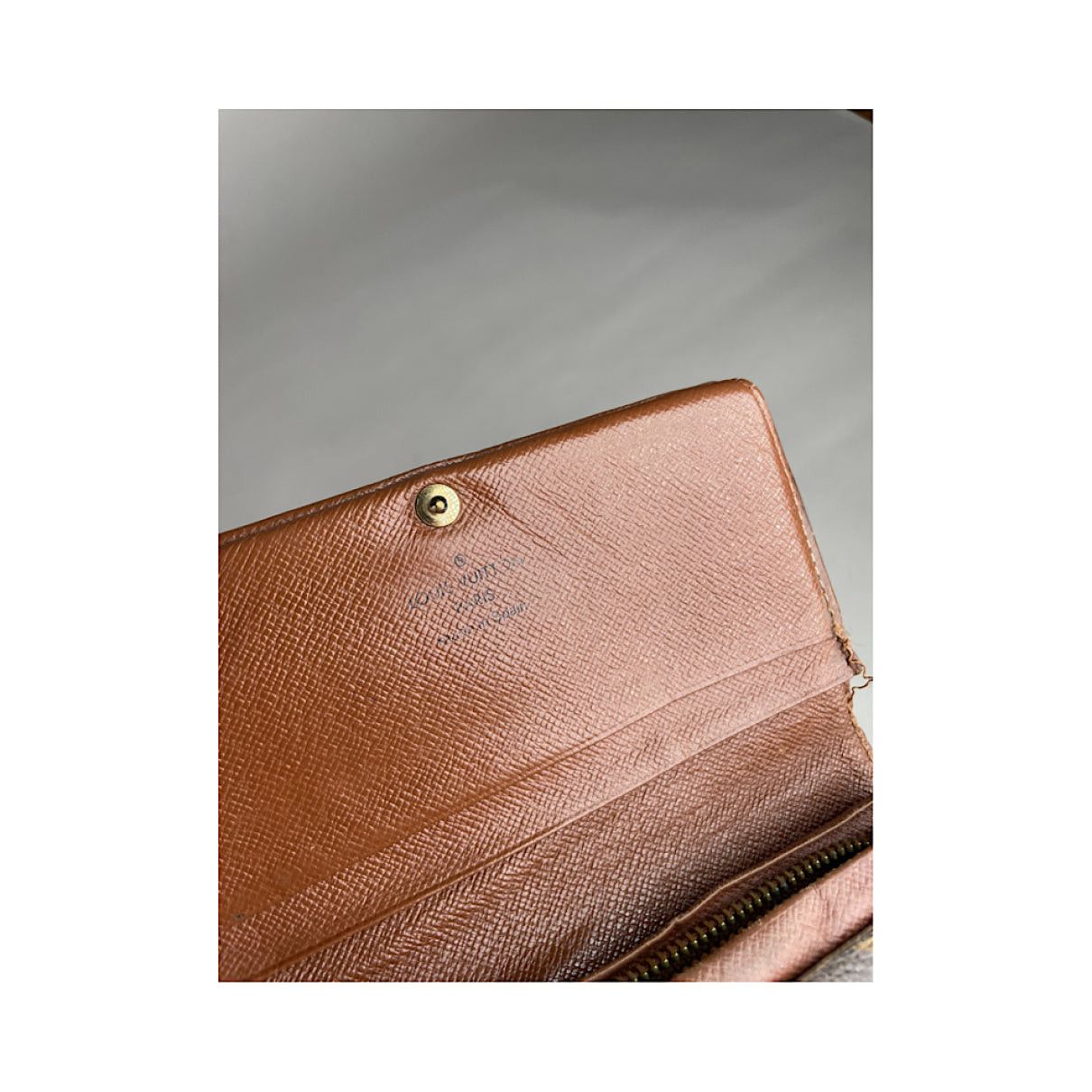 Louis Vuitton Flore Brown Leather Wallet Size ONE SIZE - 5 Thumbnail