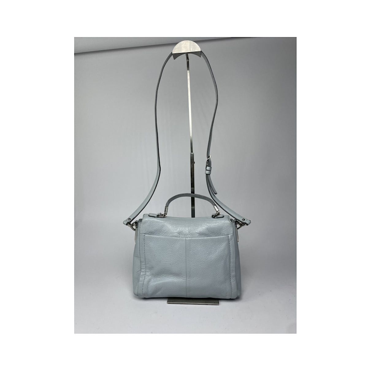Coach Large Scout Hobo Blue Leather Handbag Size ONE SIZE - 5 Thumbnail