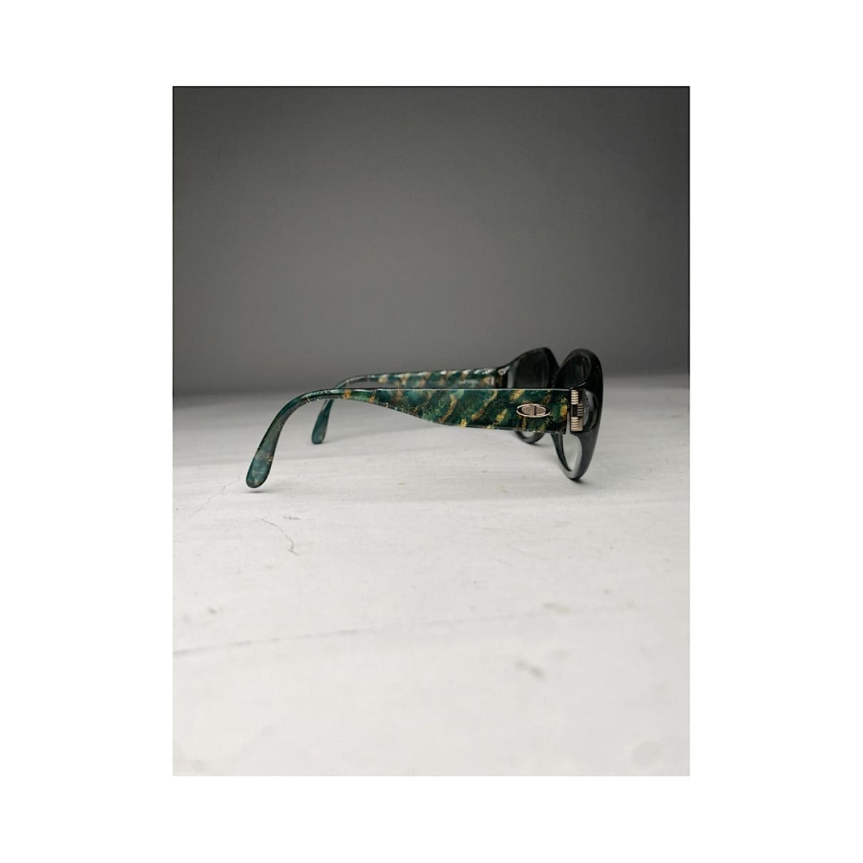 Dior Blue Plastic Sunglasses Size ONE SIZE - 4 Thumbnail