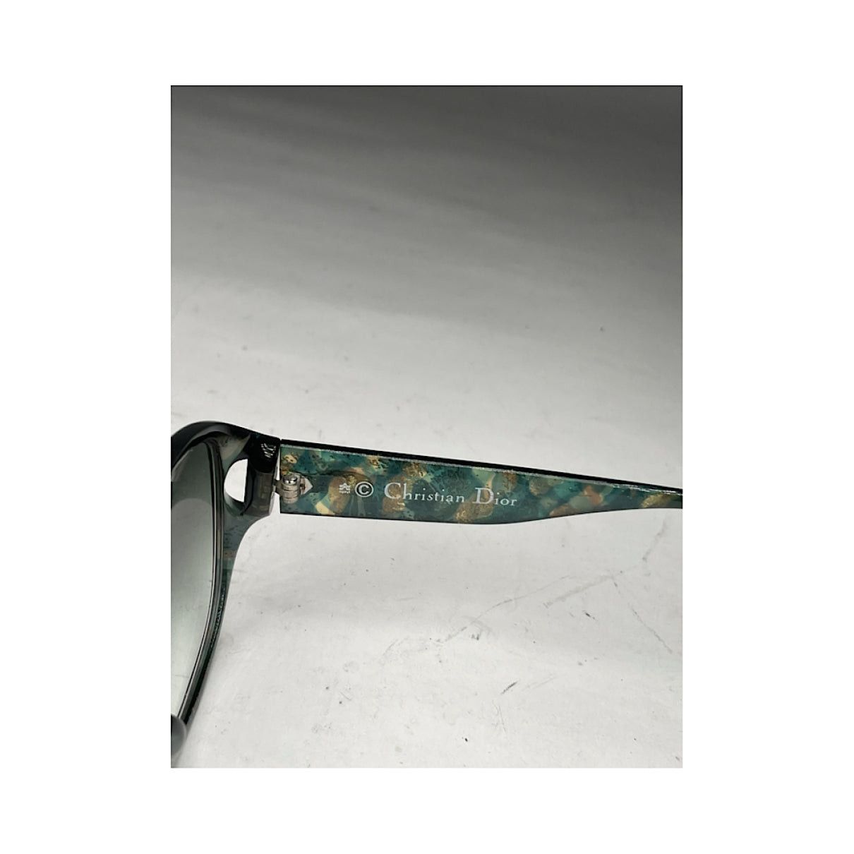 Dior Blue Plastic Sunglasses Size ONE SIZE - 5 Thumbnail