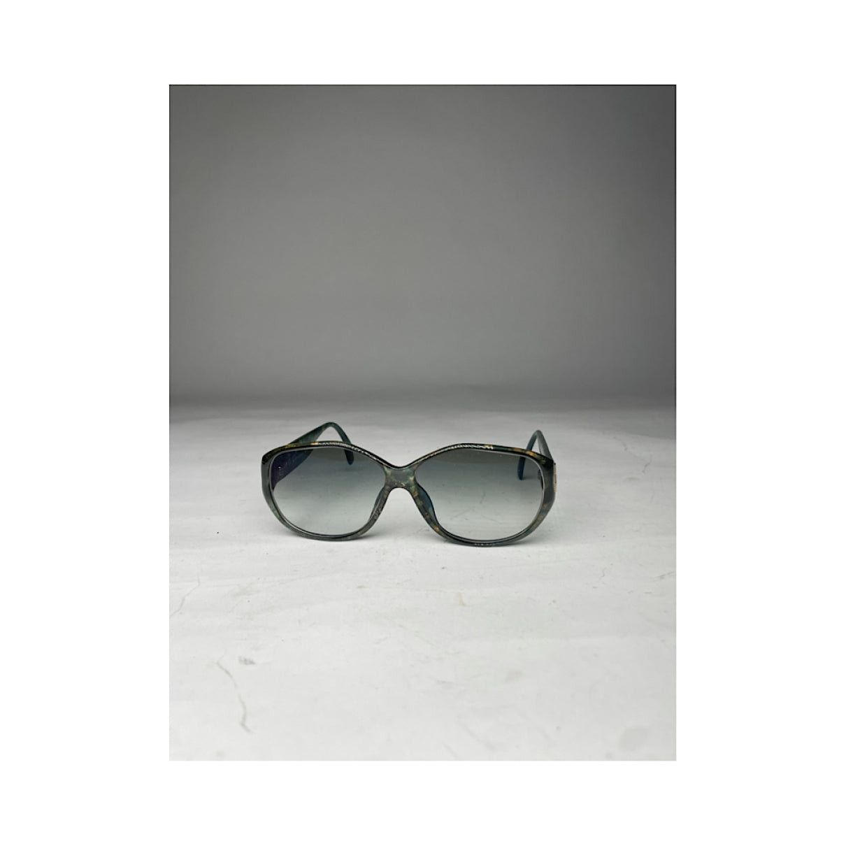 Dior Blue Plastic Sunglasses Size ONE SIZE - 3 Thumbnail
