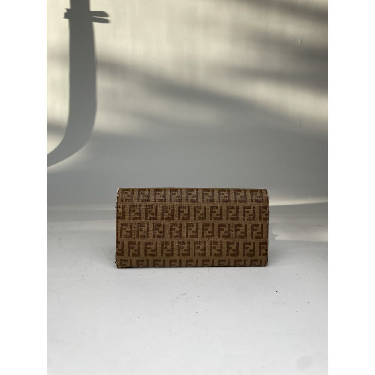 Fendi Baguette Brown Leather Wallet Size ONE SIZE - 2 Thumbnail