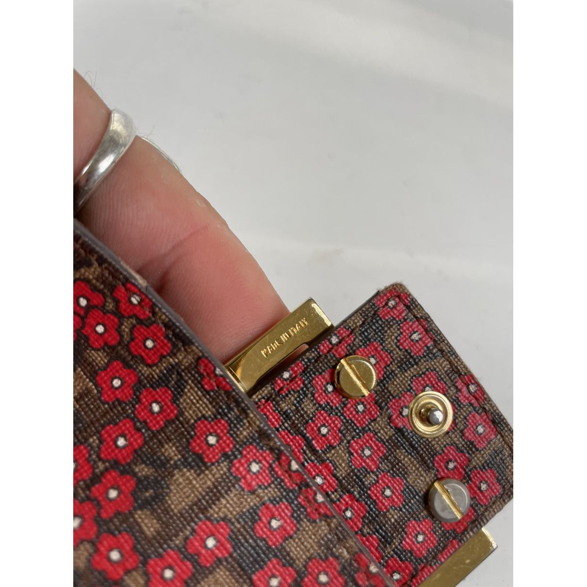 Fendi Baguette Brown Leather Wallet Size ONE SIZE - 4 Thumbnail
