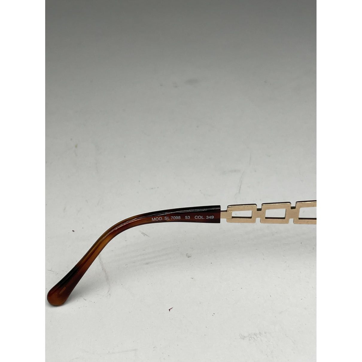Fendi Gold Metal Sunglasses Size ONE SIZE - 2 Thumbnail