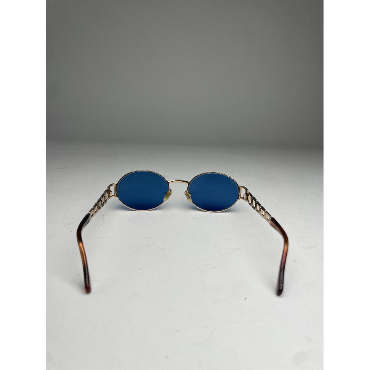 Fendi Gold Metal Sunglasses Size ONE SIZE - 3 Thumbnail