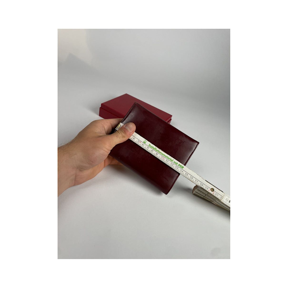 Cartier Burgundy Leather Wallet Size ONE SIZE - 2 Thumbnail