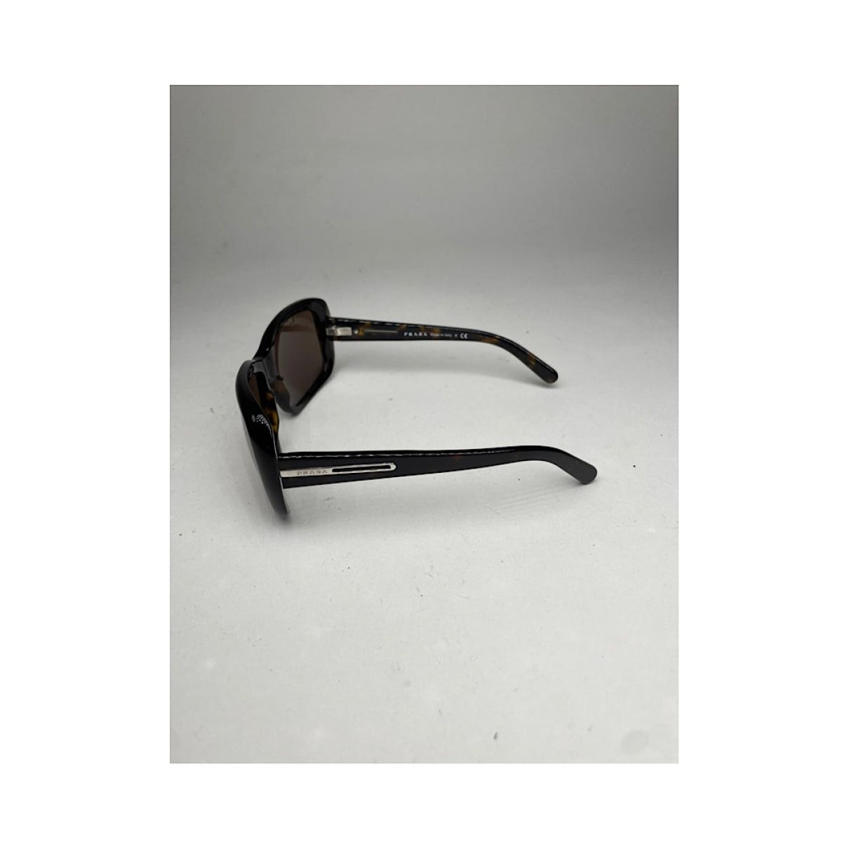 Prada Black Plastic Sunglasses Size ONE SIZE - 5 Thumbnail