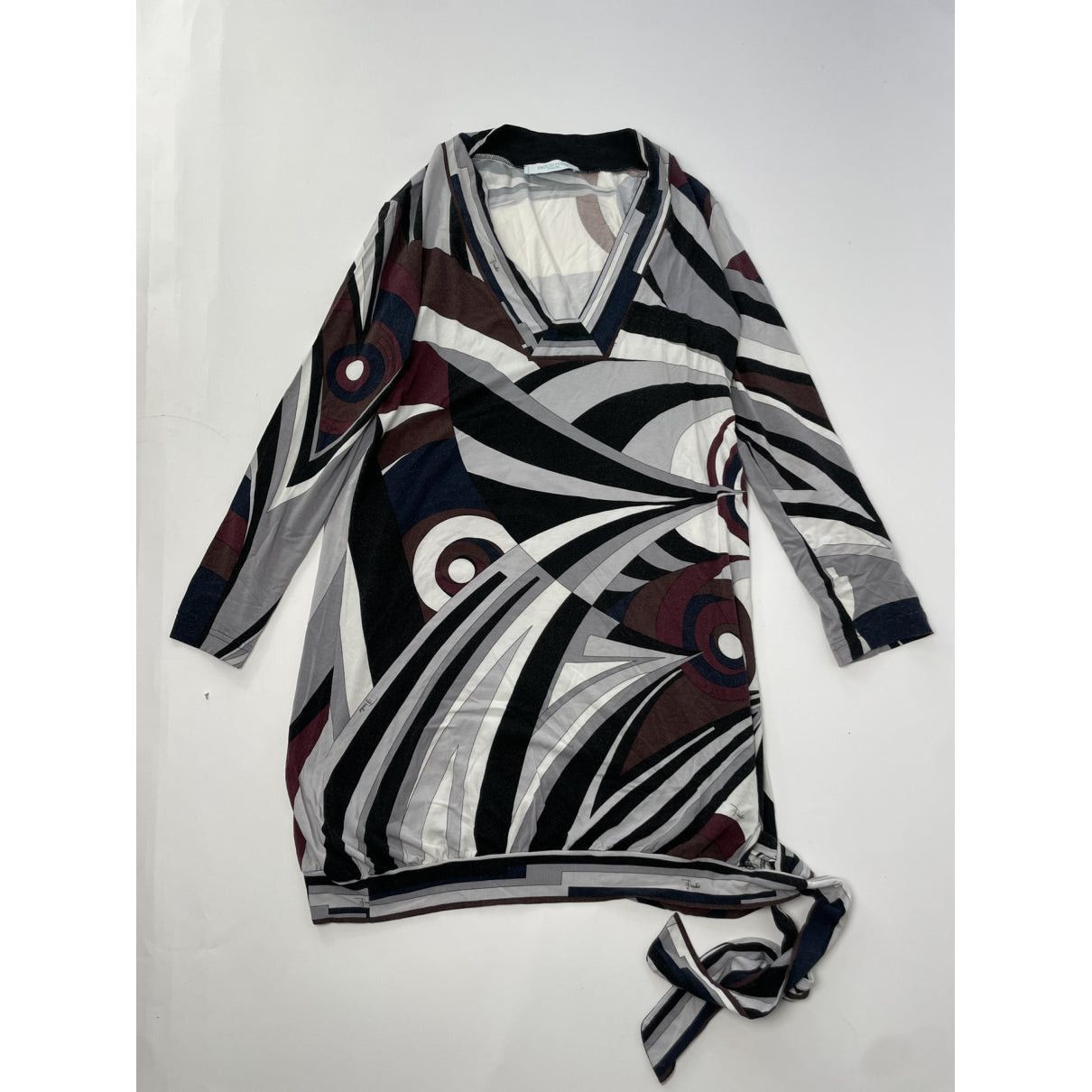 Emilio Pucci Black Cotton Dresse Size XS / US 0-2 / IT 36-38 - 4 Thumbnail