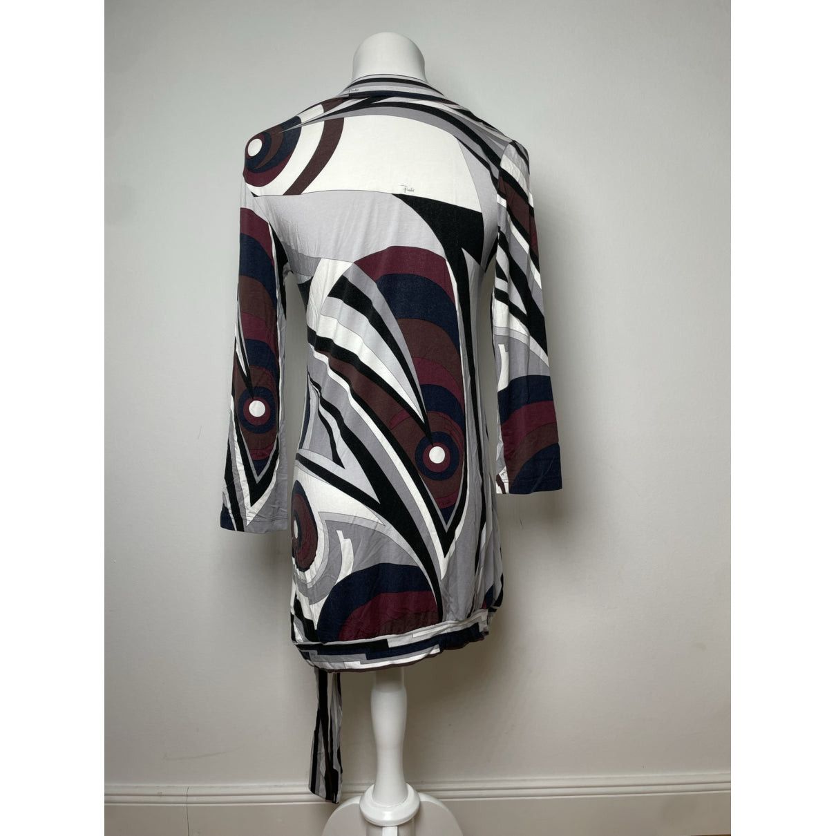 Emilio Pucci Black Cotton Dresse Size XS / US 0-2 / IT 36-38 - 3 Thumbnail