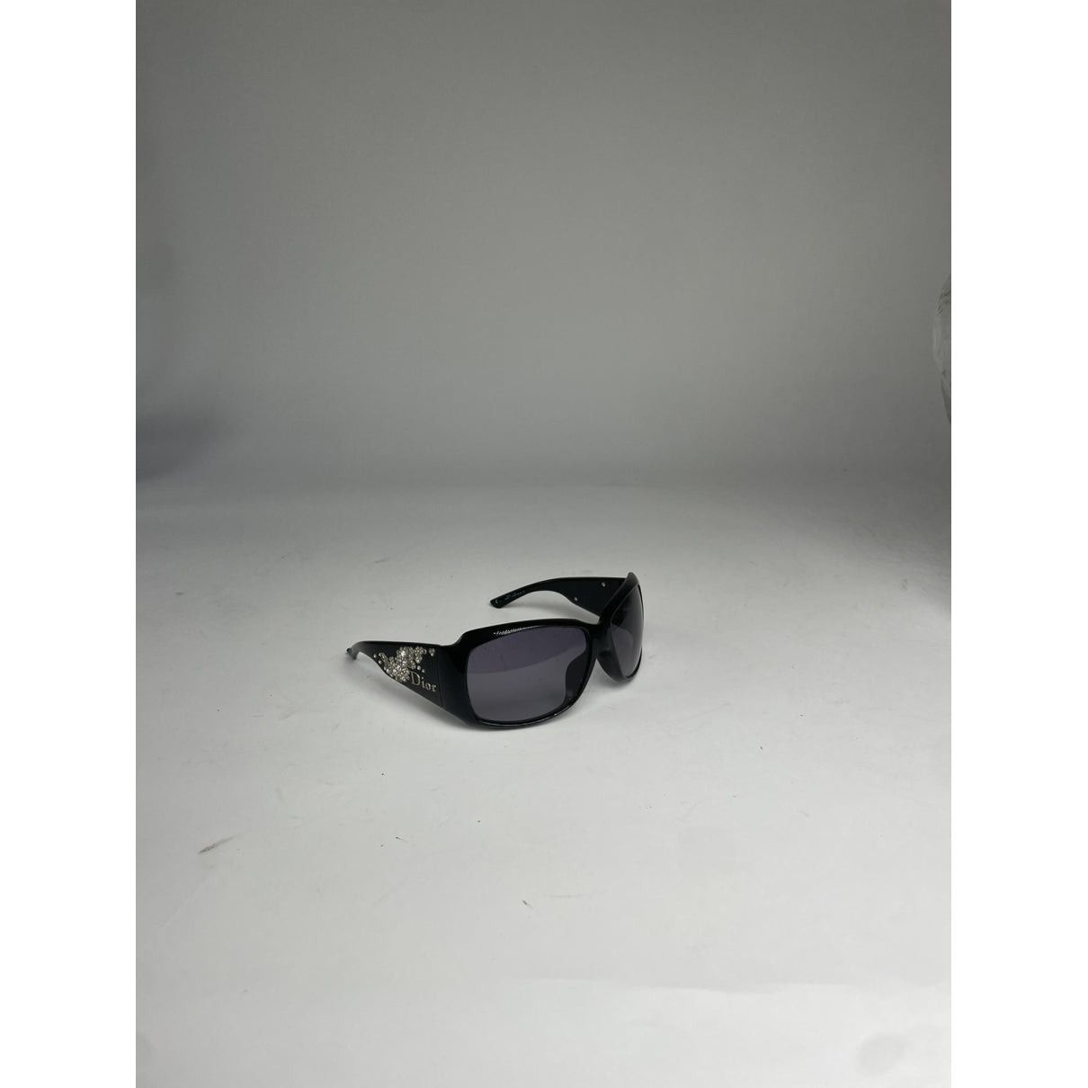 Dior Black Plastic Sunglasses Size ONE SIZE - 2 Thumbnail