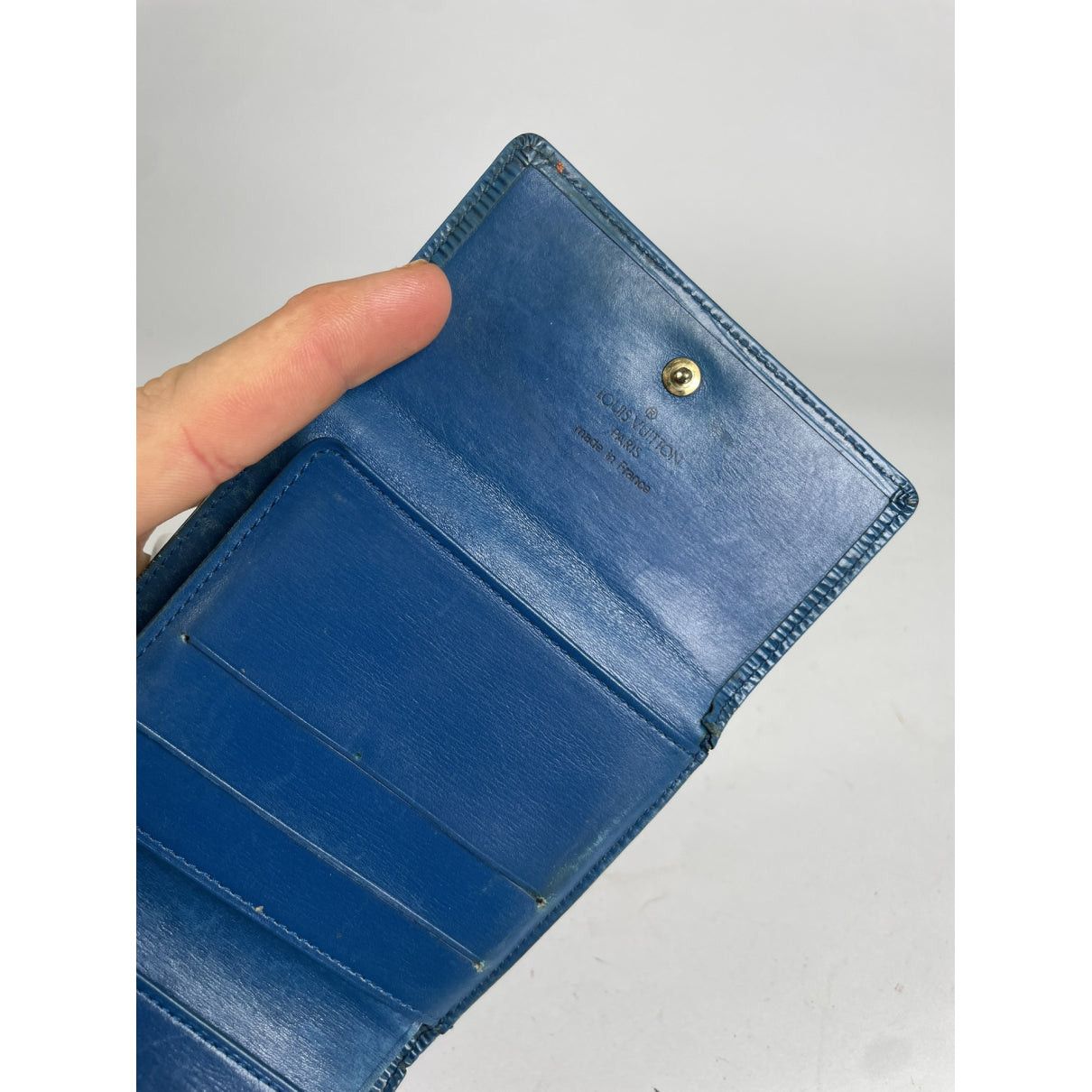 Louis Vuitton Twist Blue Leather Wallet Size ONE SIZE - 4 Thumbnail