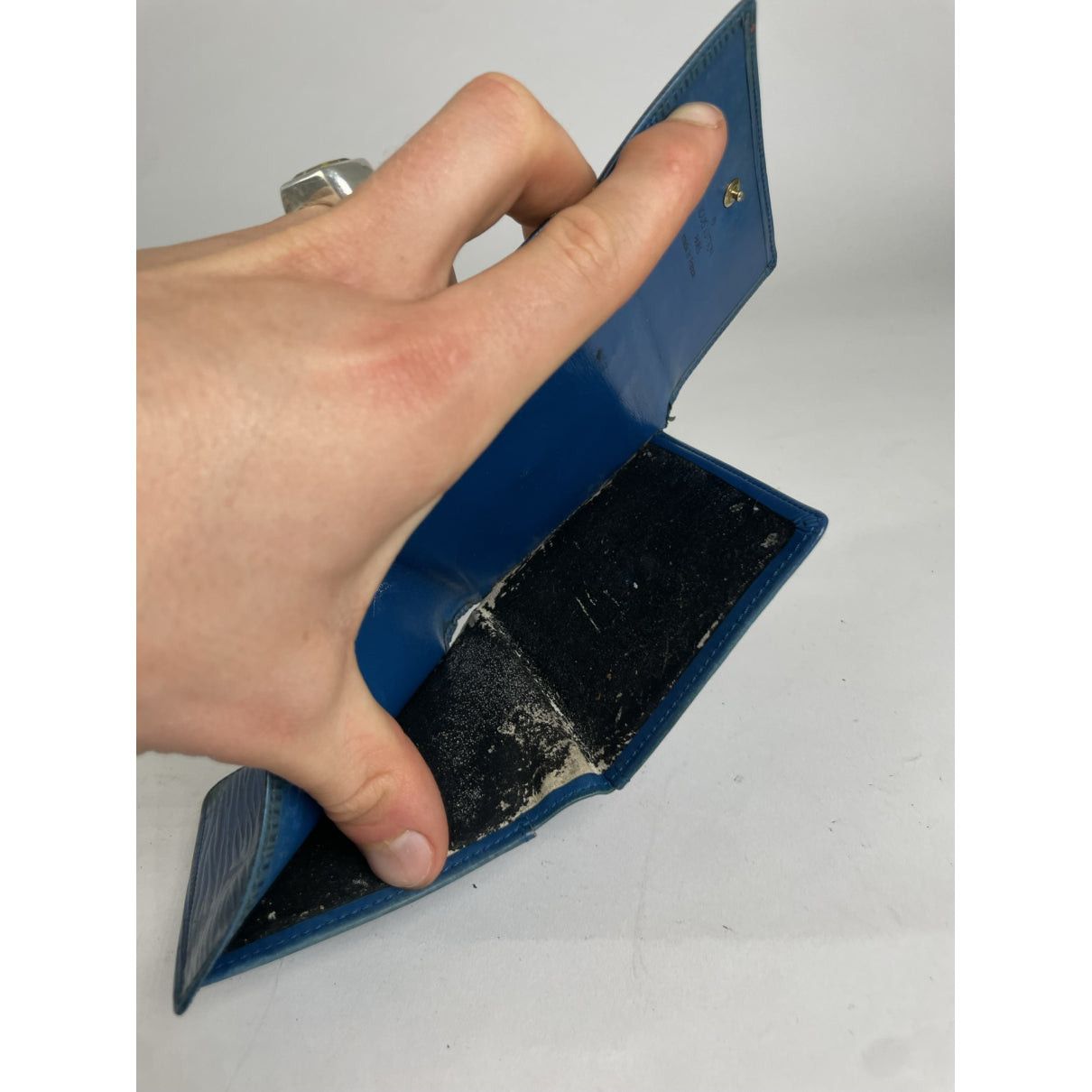 Louis Vuitton Twist Blue Leather Wallet Size ONE SIZE - 5 Thumbnail
