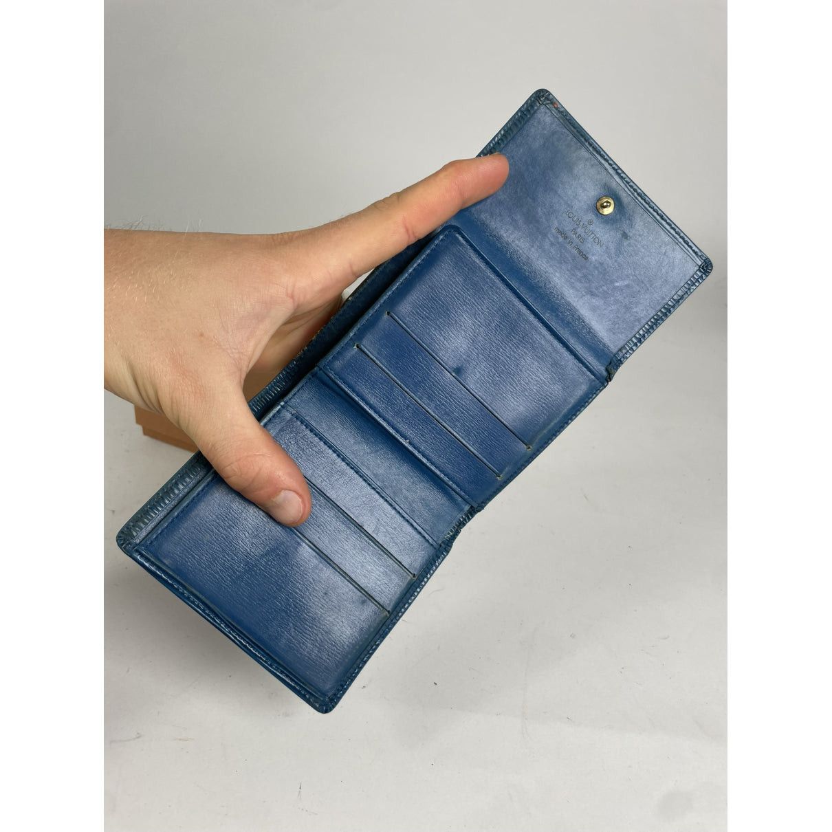 Louis Vuitton Twist Blue Leather Wallet Size ONE SIZE - 3 Thumbnail