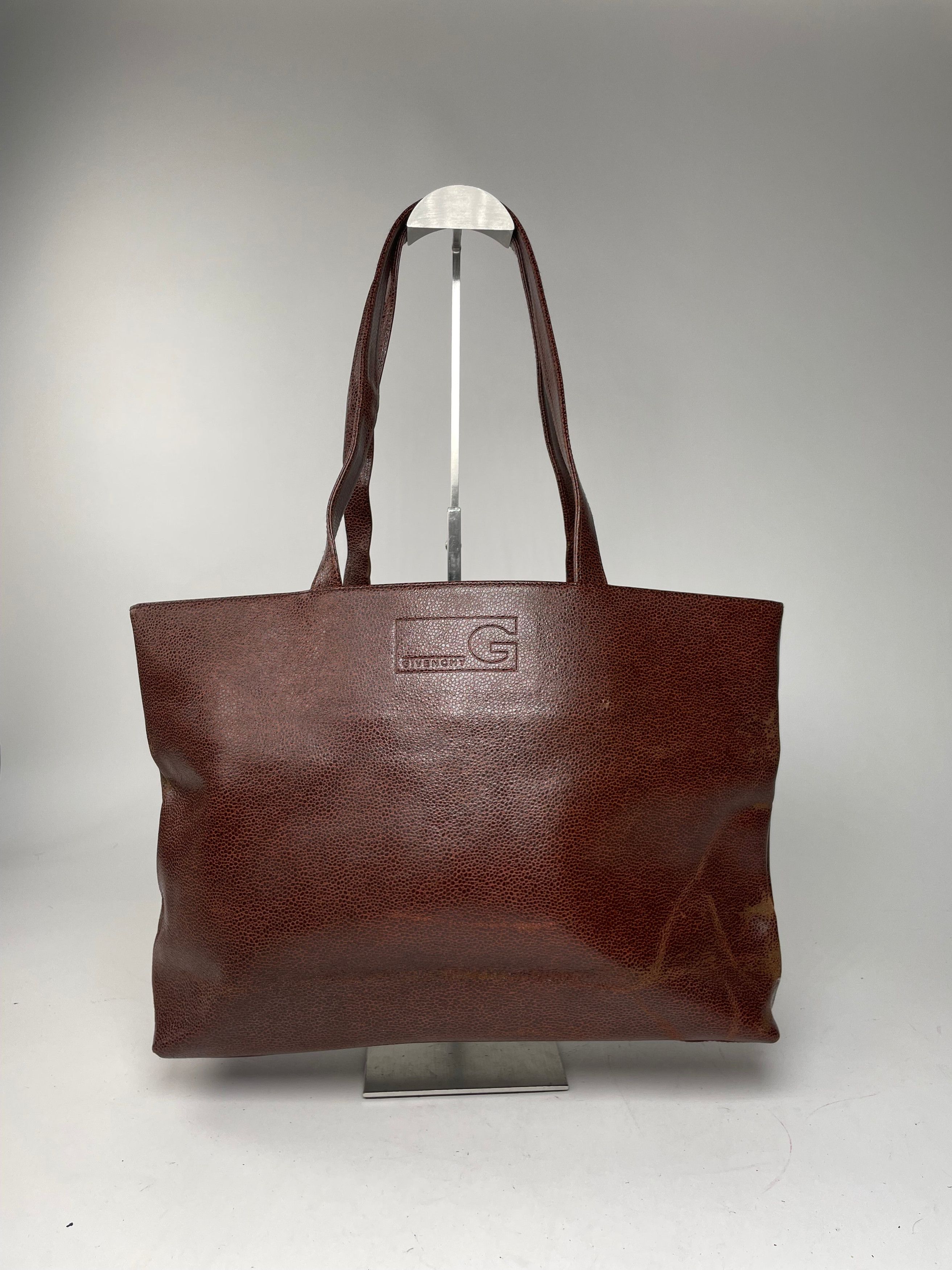 Givenchy Vintage Antigona Leather Shopper Bag Brown Size ONE SIZE - 5 Thumbnail