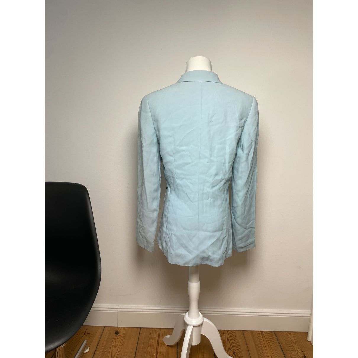 Balenciaga Blue Silk Jacket Size M / US 6-8 / IT 42-44 - 2 Thumbnail