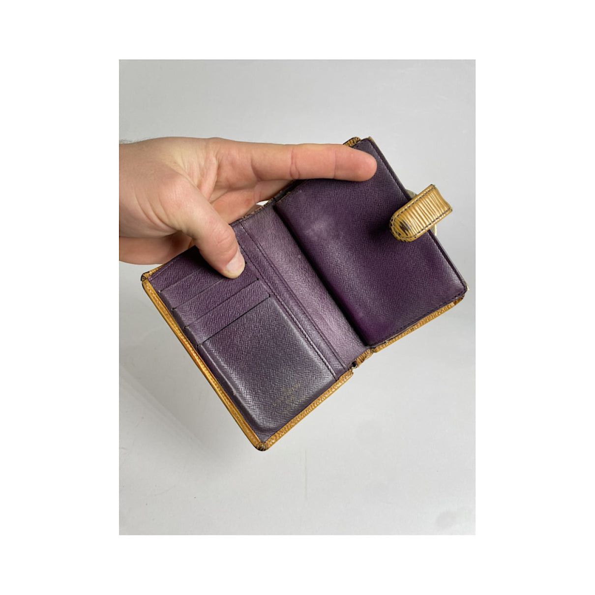 Louis Vuitton Juliette Yellow Leather Wallet Size ONE SIZE - 5 Thumbnail