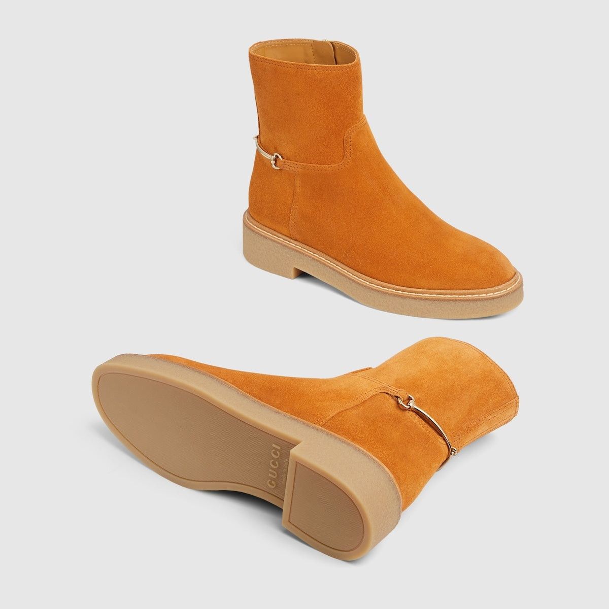 Gucci Gucci Slim Horsebit Ankle Boots SIZE 39 Size ONE SIZE - 4 Thumbnail
