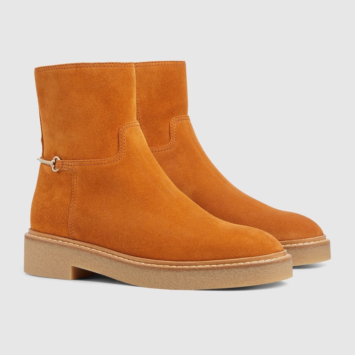 Gucci Gucci Slim Horsebit Ankle Boots SIZE 39.5 Size ONE SIZE - 2 Thumbnail