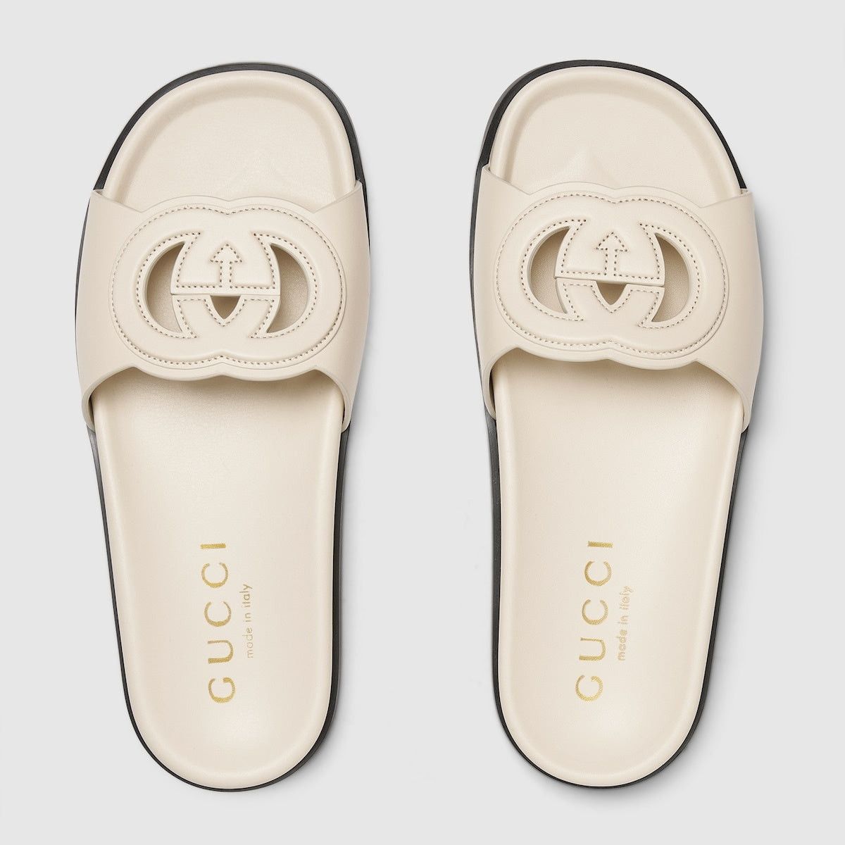 Gucci Gucci Interlocking G Slide Sandals SIZE 38 Size ONE SIZE - 3 Thumbnail