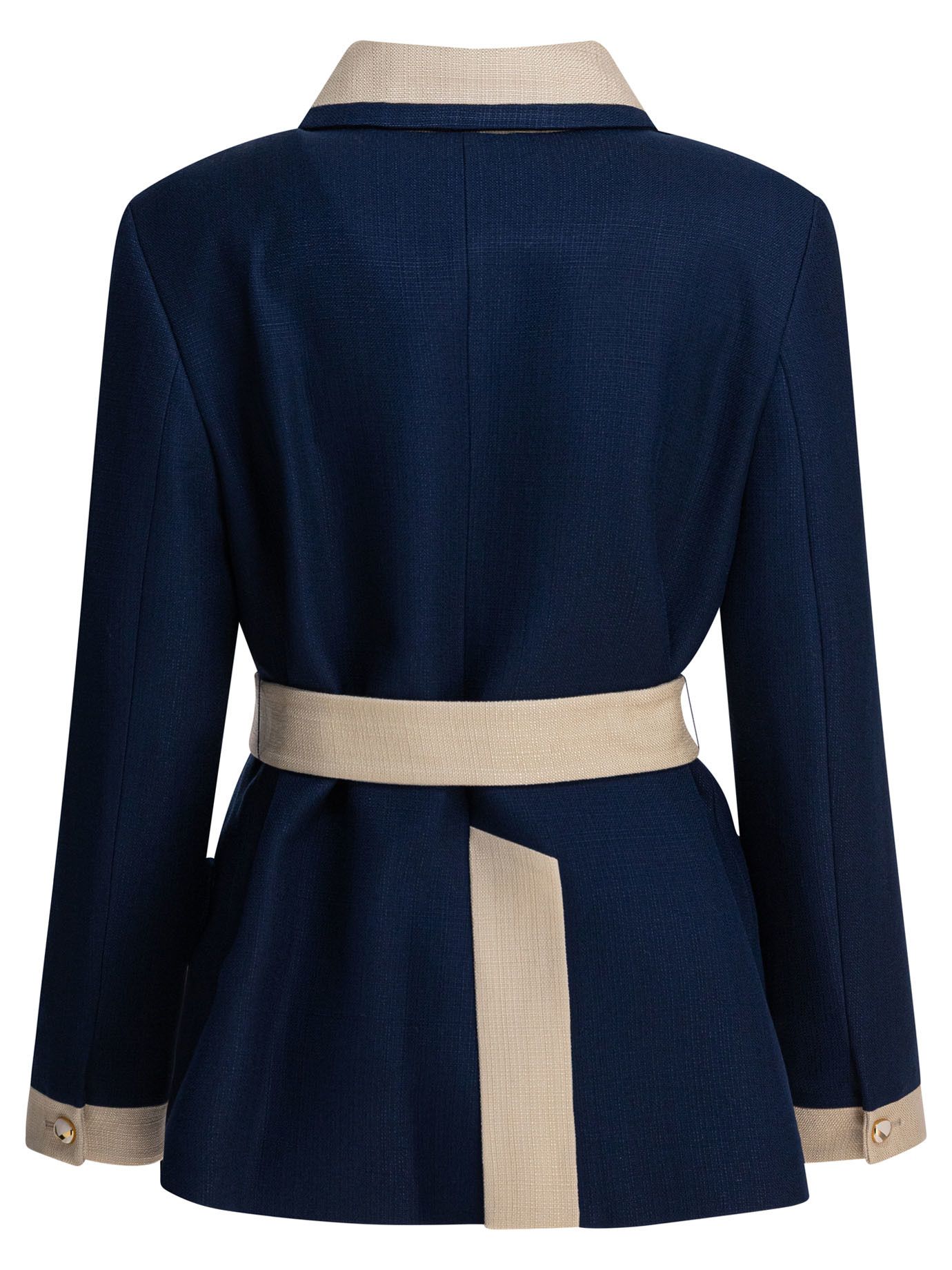 Valentino Viscose Caban Coat Size M / US 6-8 / IT 42-44 - 2 Thumbnail