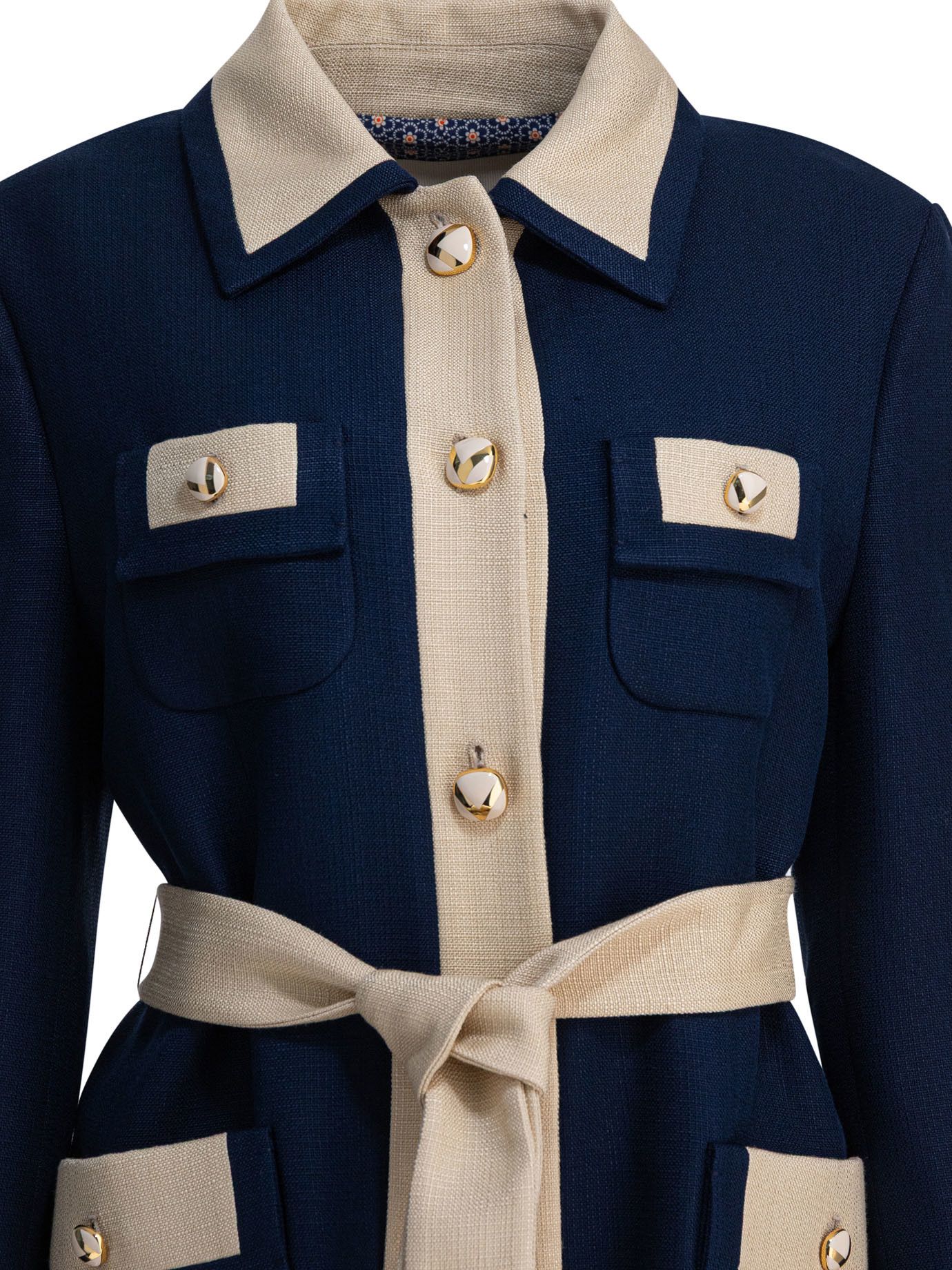 Valentino Viscose Caban Coat Size M / US 6-8 / IT 42-44 - 3 Thumbnail