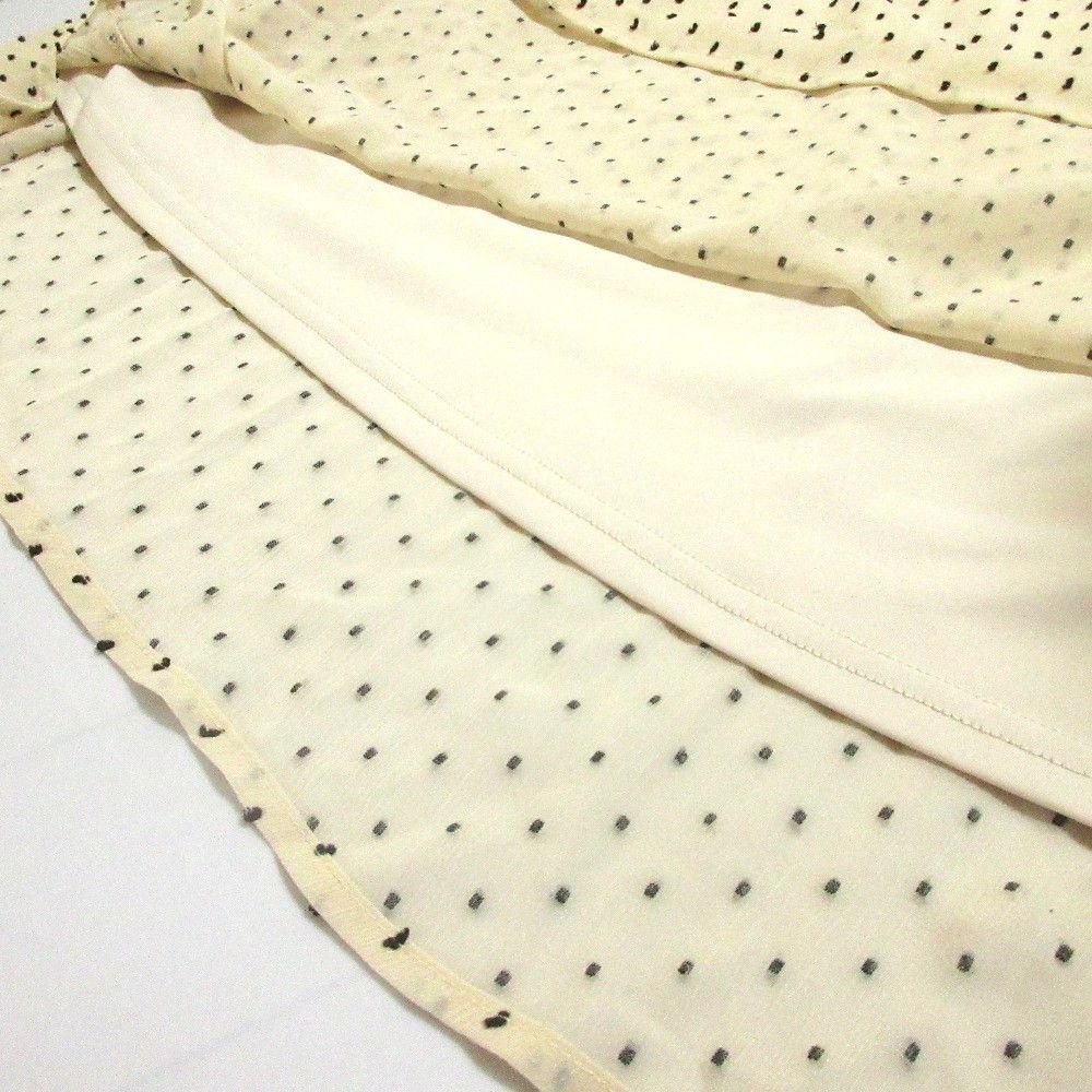 Other Other DRESSTERIOR Dot Jacquard Dress Long Dress Cotton Dresses DUTY FREE for USA Size ONE SIZE - 4 Thumbnail