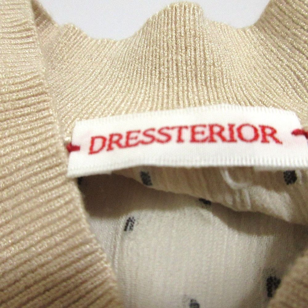 Other Other DRESSTERIOR Dot Jacquard Dress Long Dress Cotton Dresses DUTY FREE for USA Size ONE SIZE - 7 Thumbnail