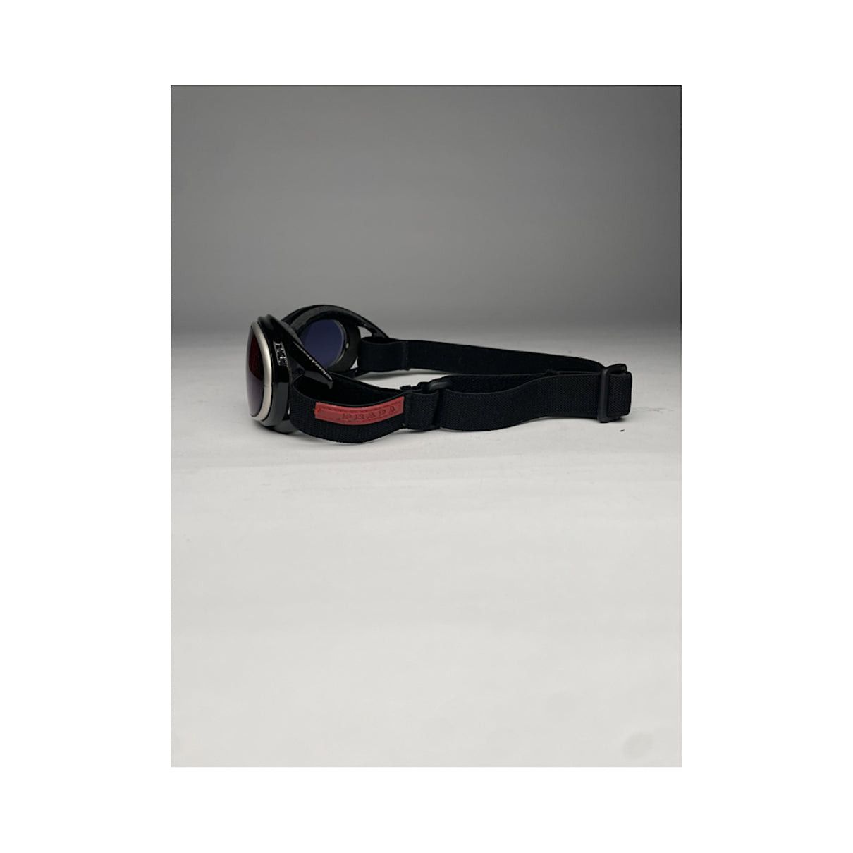 Prada Black Plastic Sunglasses Size ONE SIZE - 4 Thumbnail