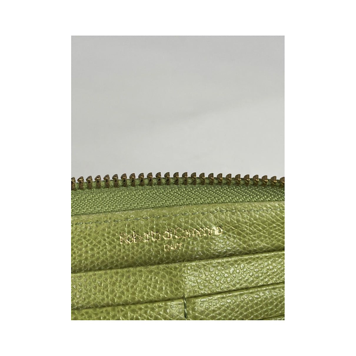 Roberta di Camerino Green Leather Wallet Size ONE SIZE - 5 Thumbnail