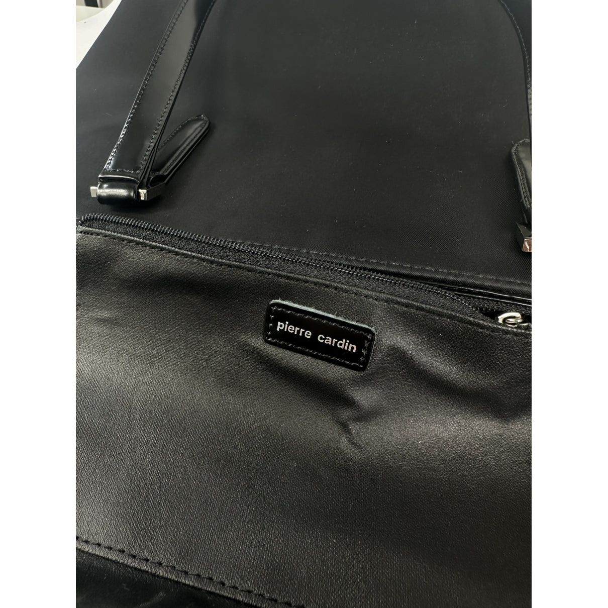 Pierre Cardin Black Leather Handbag Size ONE SIZE - 3 Thumbnail