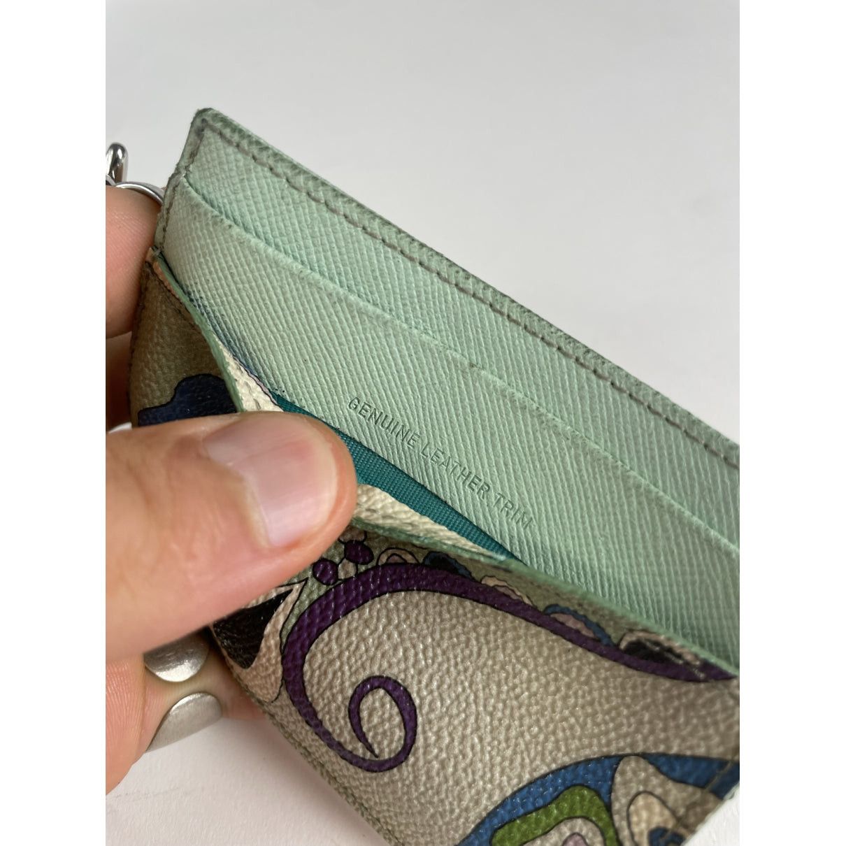 Emilio Pucci Multicolour Leather Purse Size ONE SIZE - 4 Thumbnail