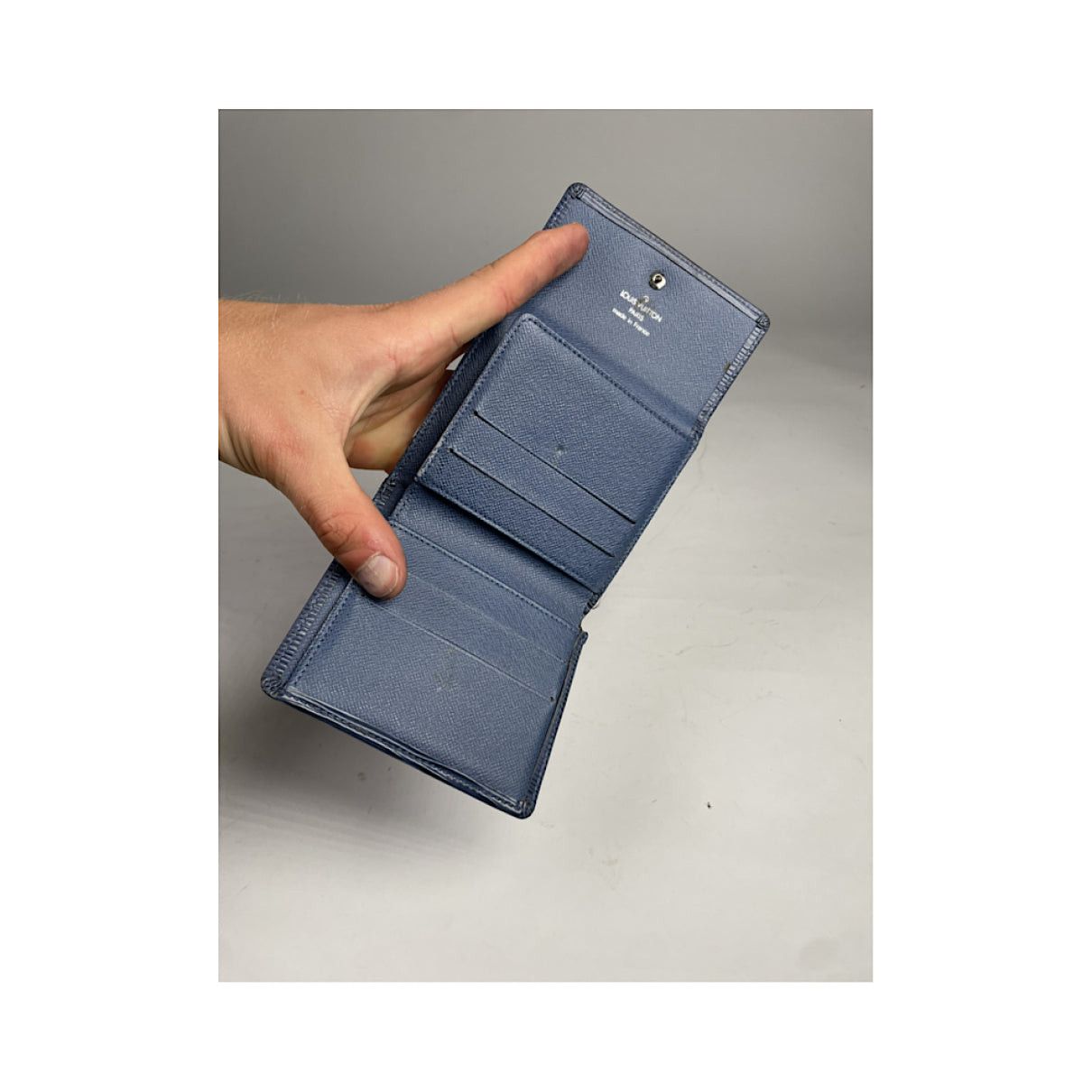 Louis Vuitton Twist Blue Leather Wallet Size ONE SIZE - 3 Thumbnail