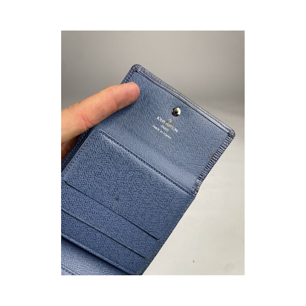 Louis Vuitton Twist Blue Leather Wallet Size ONE SIZE - 4 Thumbnail