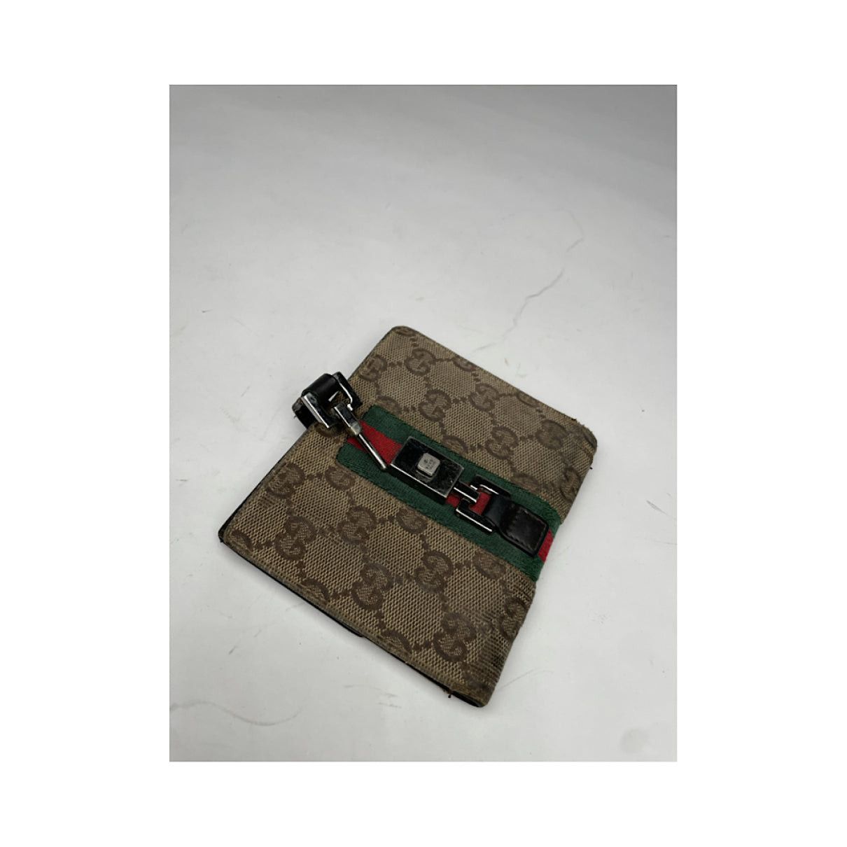 Gucci Jackie Vintage Beige Leather Wallet Size ONE SIZE - 4 Thumbnail