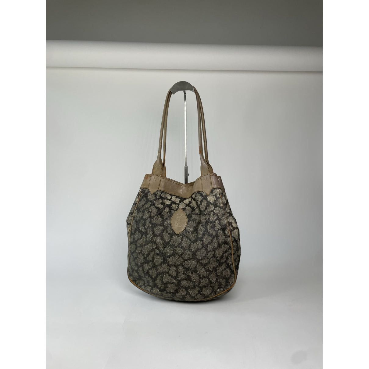 Yves Saint Laurent Brown Leather Handbag Size ONE SIZE - 3 Thumbnail